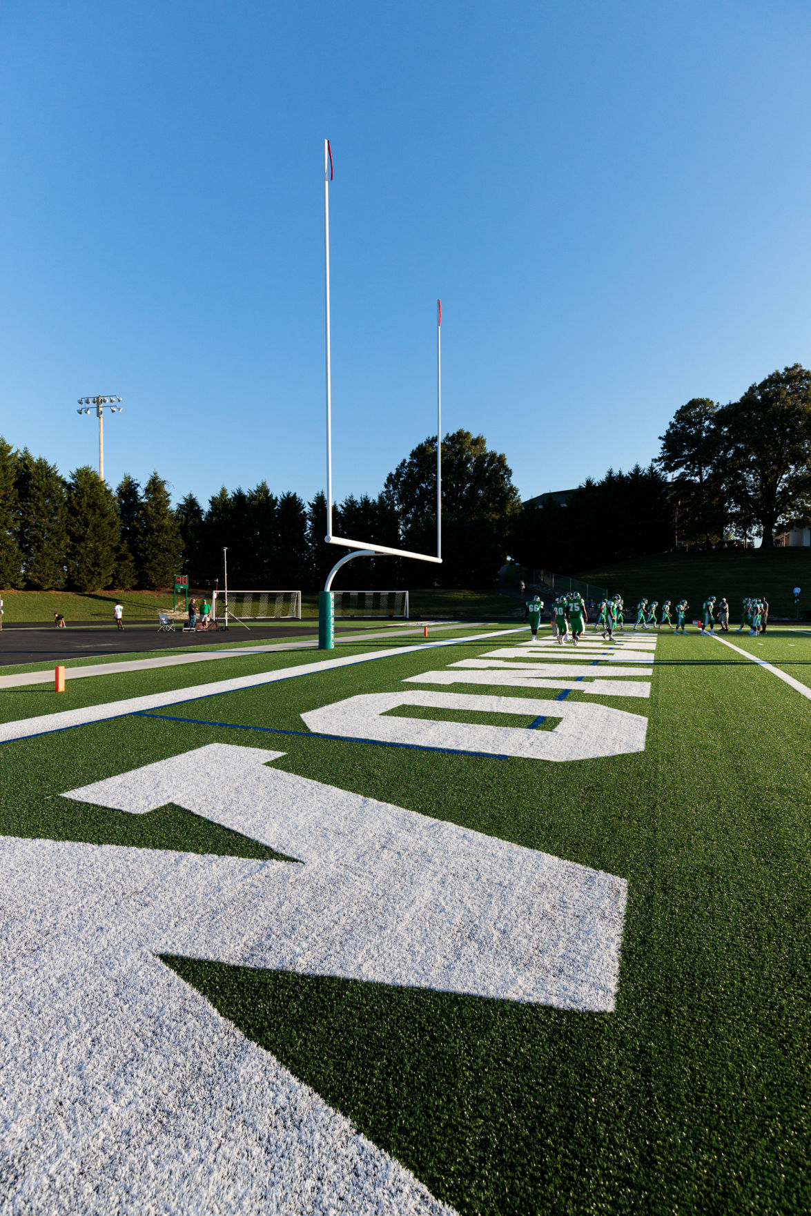 The A.L. Brown Wonders host the Gastonia Ashbrook Greenwave on a brand new field in their season opener.